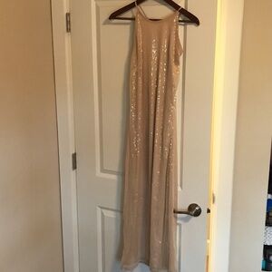 Beautiful Sequin Dress in Cream